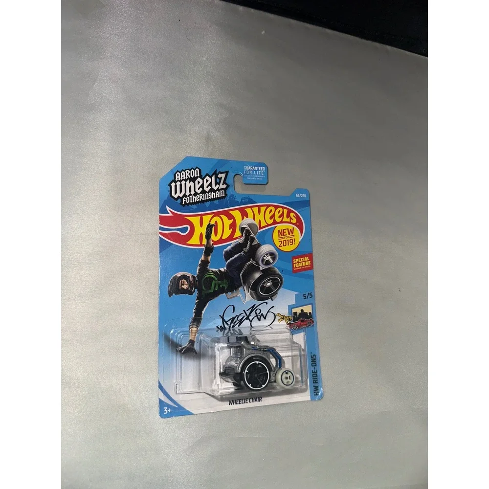 Hot Wheels 2019 HW Ride-Ons Wheelie Chair Aaron Wheelz Fotheringham 65/250 New